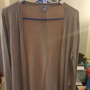 Tan Cardigan